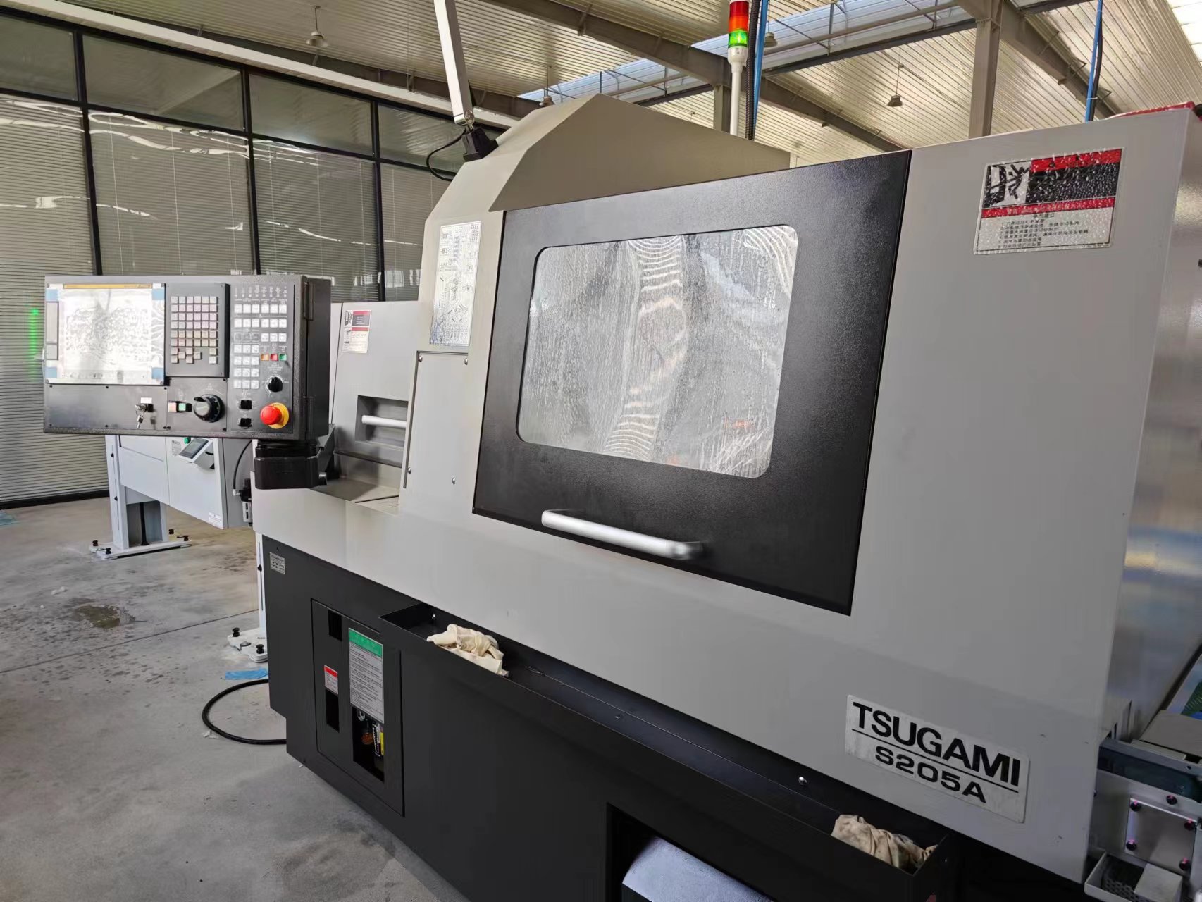 津上走心機(jī)客戶使用現(xiàn)場